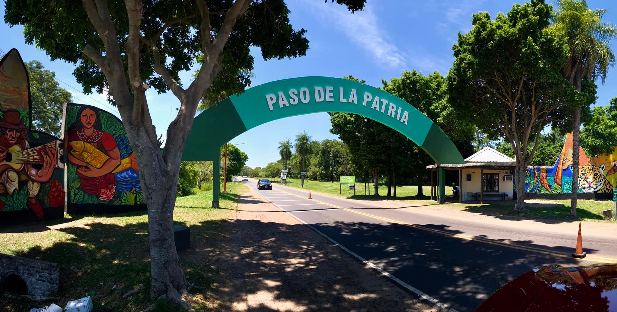 arco de ingreso a paso de la patria corrientes