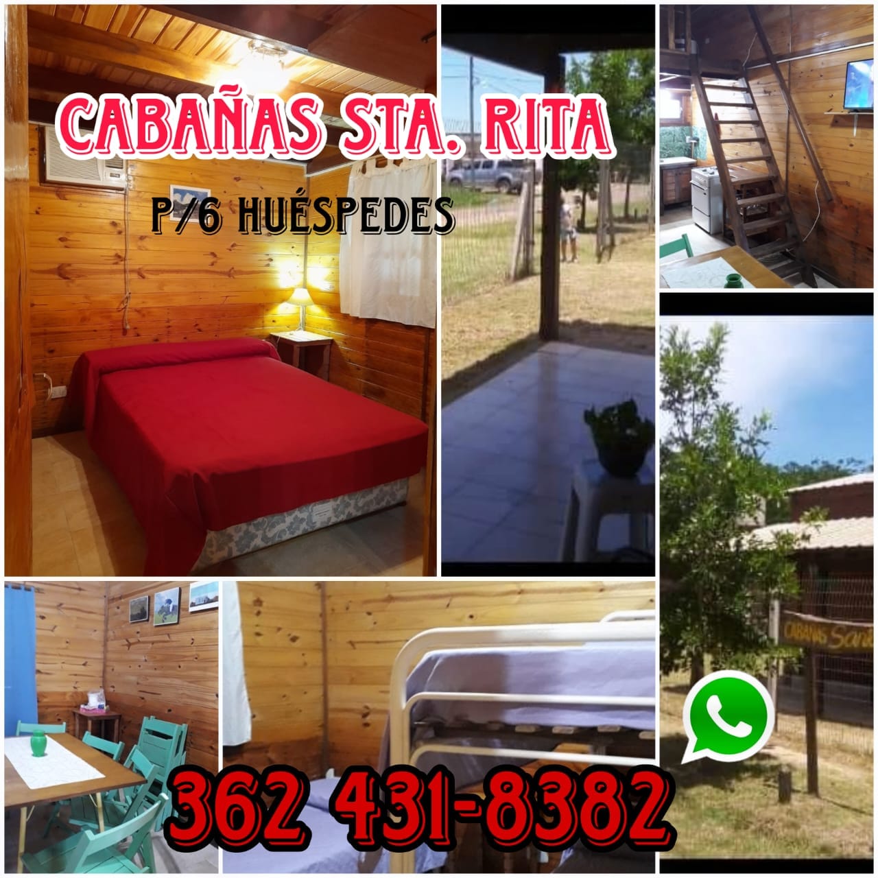 ALOJAMIENTO: CABAÑAS SANTA RITA