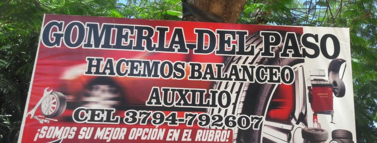 GOMERÍAS: Gomería del Paso